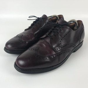 Allen Edmonds Corporate Casuals Oxford Brown Sz 10